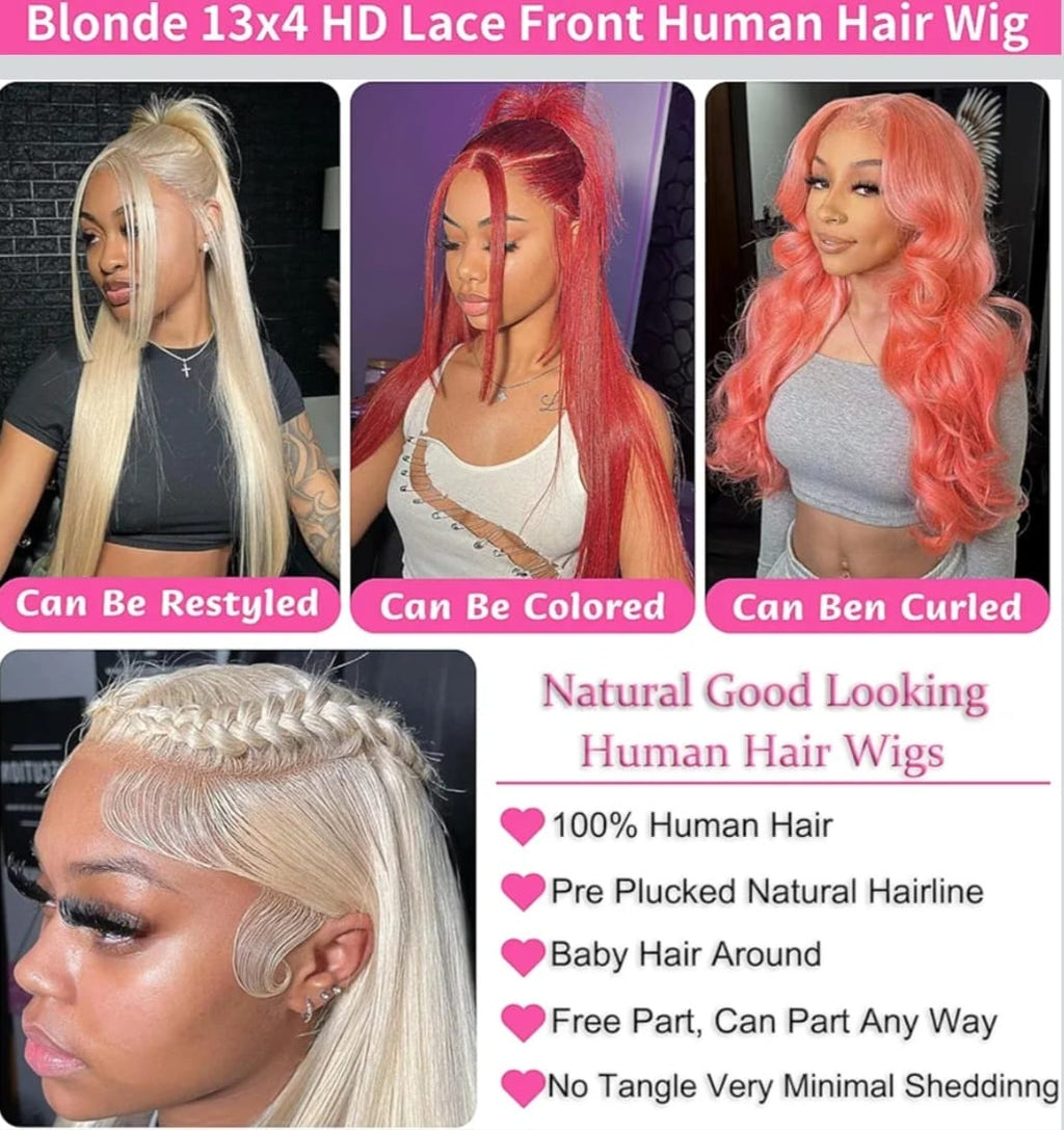 lace front wig human hair