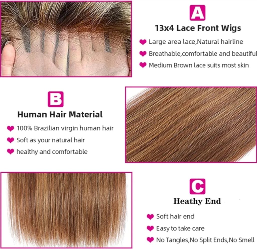 ombre deep human wig