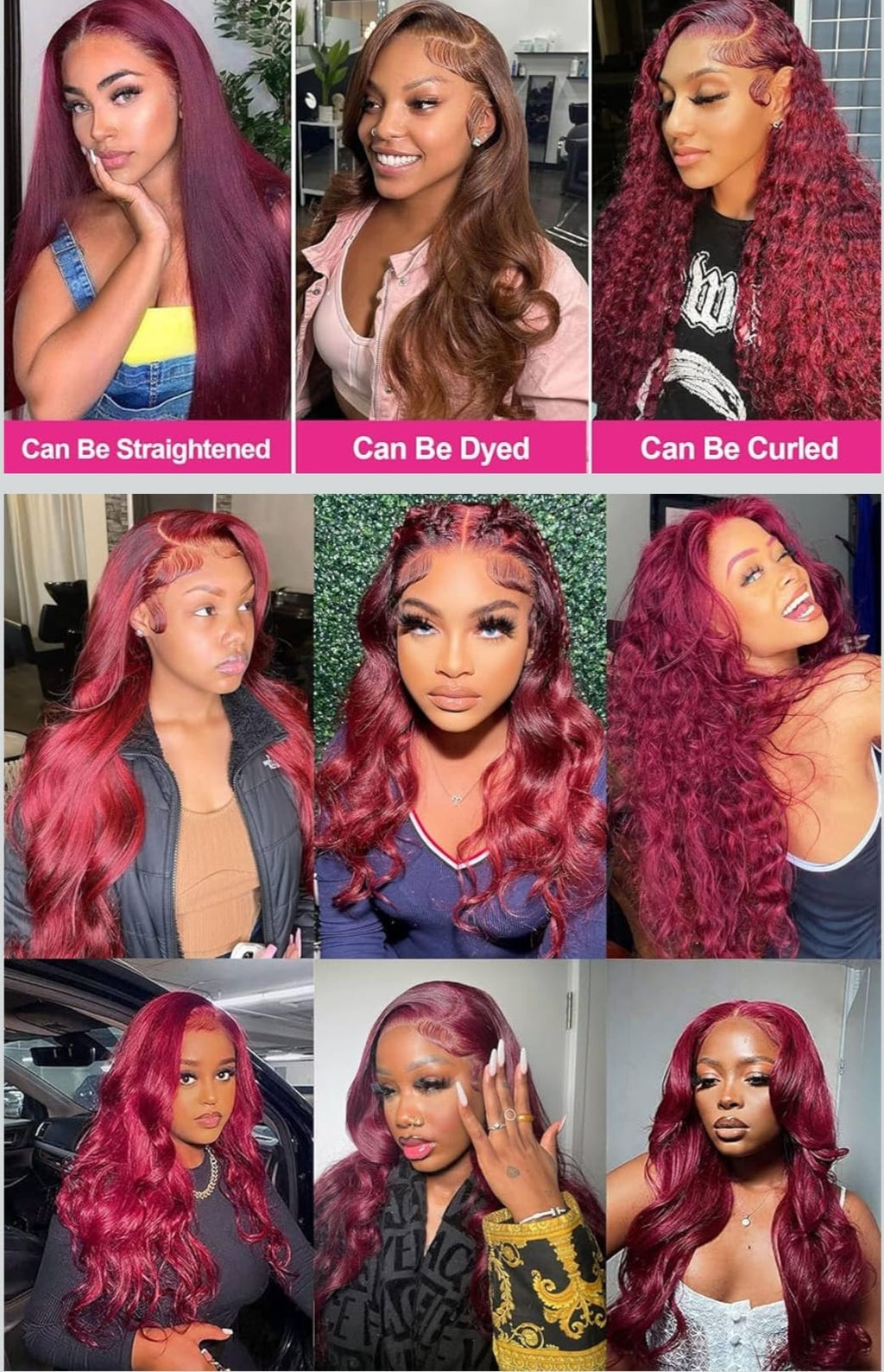 beautiful body wave lace front wig