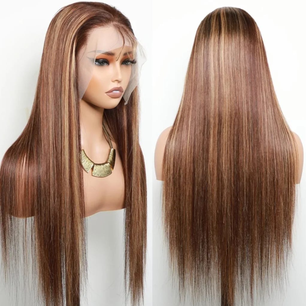 ombre deep human wig